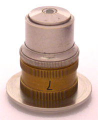 Objektiv Fuess Nr. 7 für Mikroskop Fuess #1717