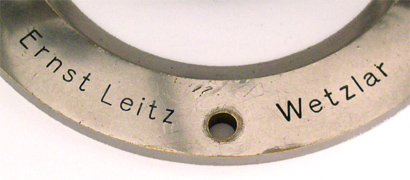 Ernst Leitz Wetzlar UT4 von 1926: Signatur