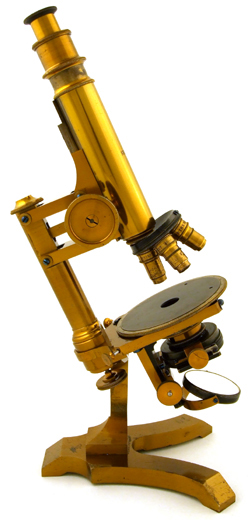 Mikroskop von Seibert & Krafft Stativ Nr.2, Seriennummer 3506