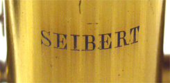 Seibert Wetzlar Mikroskop #6194, Signatur