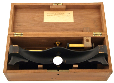 Teschner Patent-Trichinenmikroskop #5246: Im Kasten