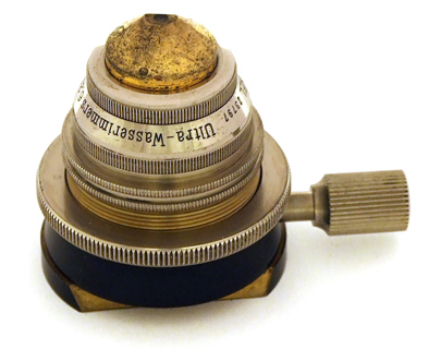 Immersionsultramikroskop Winkel-Zeiss Nr. 32607 aus 1930: Beobachtungsobjektiv