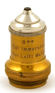 Leitz Objektiv 8 mm Oel-Immersion