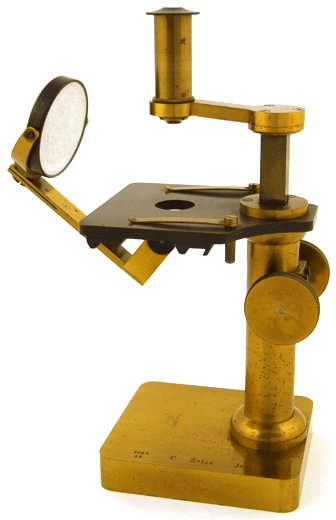 Präpariermikroskop Carl Zeiss Jena Nr. 1564 von 1870