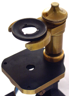 Carl Zeiss Jena No. 3042 Mikroskop Stativ IIIc, Adapter für Präpariersystem