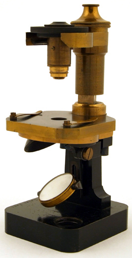 Reisemikroskop Carl Zeiss Jena Nr. 3050 aus 1876