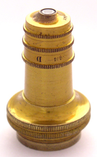 Carl Zeiss Jena Mikroskop Nr.5139 von 1881: Objektiv D