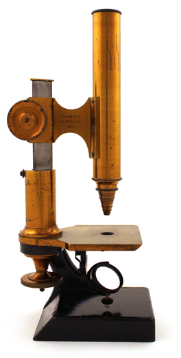 Mittleres Mikroskop C. Kellner ' s Nachfolger Fr. Belthle in Wetzlar Nr. 576 