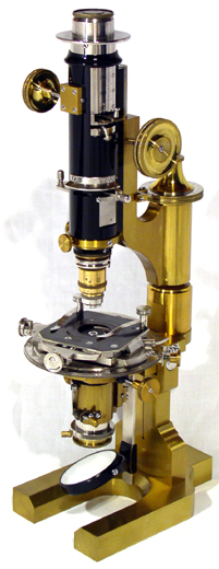 R. Fuess Steglitz bei Berlin Mikroskop No. 545