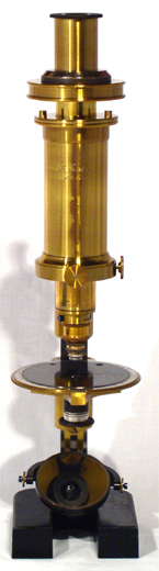 R.Fuess Berlin: Rosenbusch Mikroskop von 1875