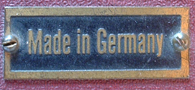 R. Fuess Berlin-Steglitz: Universaldrehtisch um 1925: Export-Verweis