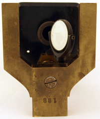 Messing Mikroskop E. Gundlach No. 881
