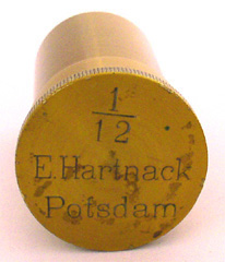 Edmund Hartnack Potsdam Mikroskop Stativ IVA; Nr. 26231; Objektivdose