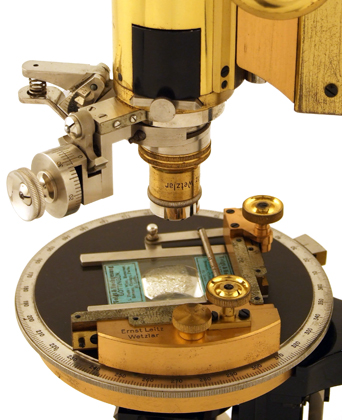 Polarisationsmikroskop KM, Ernst Leitz Wetzlar: Detail