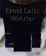 Leitz Okularmikrospektroskop: Signatur
