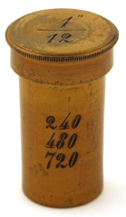 G. & S.Merz Mikroskop # 1404: Objektivdose