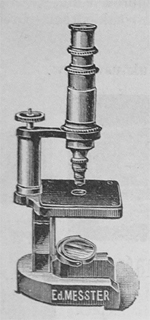 Messter: Berliner Schlachthof Mikroskop Nr. 12 - Werbung aus Johne: Der Trichinenschauer 1907