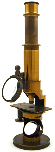 Georges Oberhaeuser Place Dauphine Paris: "Microscope achromatique reduit" Nr. 2165