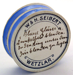 Seibert Wetzlar: Vergleichsmikroskop #15368 von 1913: Blaugläser