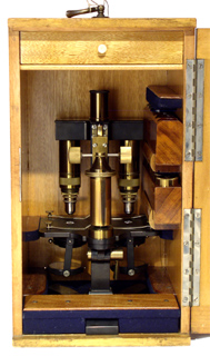 Seibert Wetzlar: Vergleichsmikroskop #15368 von 1913 in Kasten