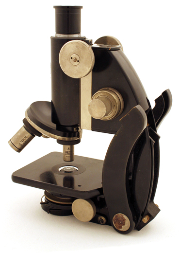 Carl Zeiss Jena: Reisemikroskop aus 1929: zusammengelegt