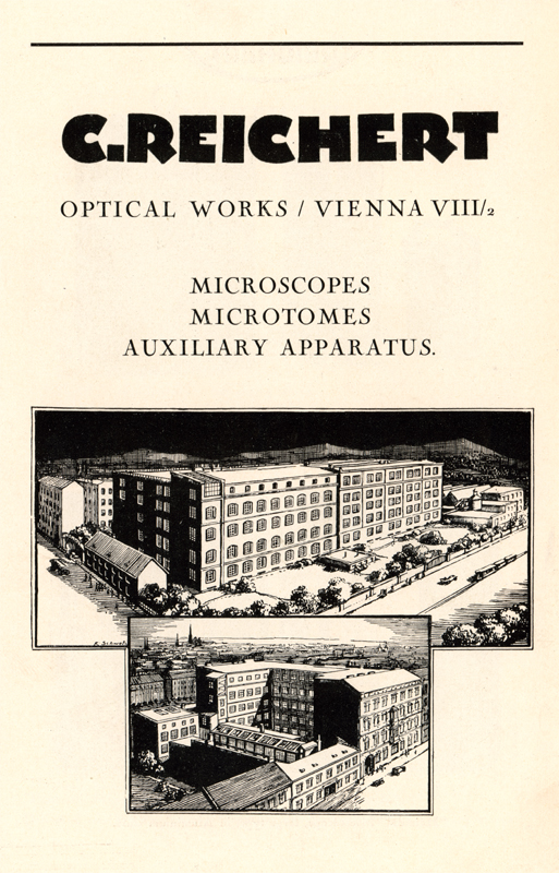 C. Reichert Optical Works / Vienna: "Heimdal" after Reisch; Mikro 205e; Wien ca. 1928