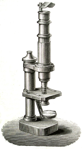 Carl Zeiss Jena, Stativ VIIa; Abb. aus: Carl Zeiss: Illustrirrter Katalog über Mikroskope und Nebenapparate aus der optischen Werkstätte von Carl Zeiss in Jena, Jena 1881
